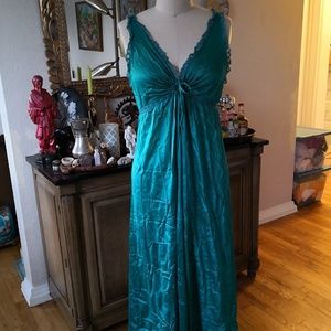 Vintage Teal Nightgown